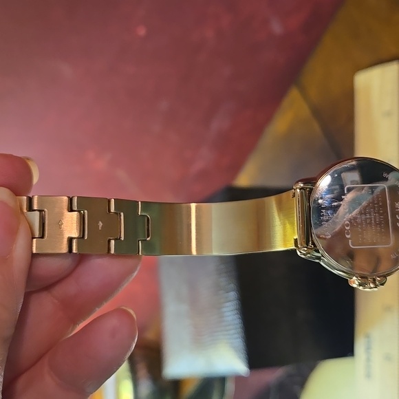 NWT - Coach Women's Arden Goldtone Bracelet Watch - Picture 12 of 14